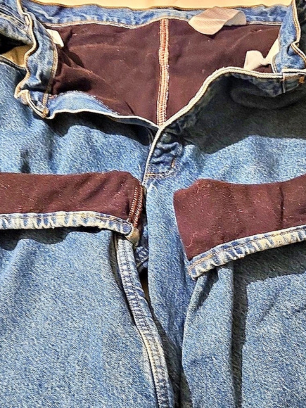Carhartt Relaxed Fit Flannel-Lined Jean Blue Pants 40x32